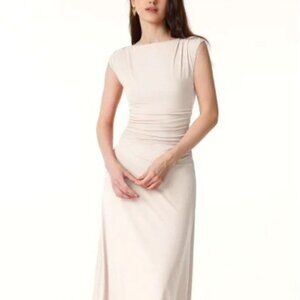 OGLMove, Size M, Eco-Kiss Airy side-ruched midi dress